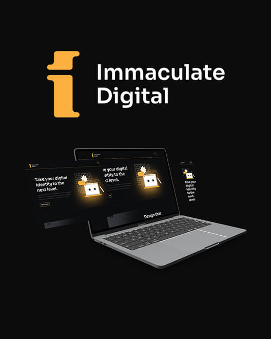 Immaculate Digital website